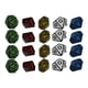 thumbnail image 1 of 20 Piezas 16mm Acrílico Dados Mesa Borad Juegos Para RPG Juegos De Rol, 1 of 5