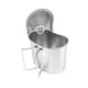 thumbnail image 2 of Olla De Camping De Acero Inoxidable, Olla De Ebullición Ligera Para Picnic, Viajes, Senderismo, 2 of 4