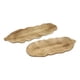 thumbnail image 2 of Set 2 Bandejas Decorativas Hoja Café, 2 of 3