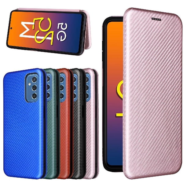 Funda Flip para FOXDOCK Samsung Galaxy M52 5G - Funda magnética de negocios, funda protectora delgada