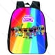 thumbnail image 1 of Smiling Critter Kindergarten Backpack Catnap Dogday Kids School Bag Anime Trend Bookbag Boy Girl Children Bagpack Travel Rucks, 1 of 3