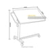 thumbnail image 3 of Mesa De Trabajo Bicolor Altura Ajustable May, 3 of 3