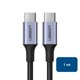 thumbnail image 1 of Cable USB-C 100W PD Negro modelo US316 1mt, 1 of 2
