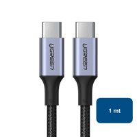 Ugreen - Cable Usb-C 100W Pd Negro Modelo Us316 1Mt