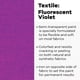 thumbnail image 2 of Pintura de tela Jacquard Textile Color FL Violet para ropa, 2 of 7