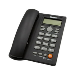 Uniden - Telefono Sobremesa Manos Libres C/Id Alta Voz Negro