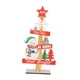 thumbnail image 2 of Decoración De Mesa Navideña Habitación Casa De Campo Vacaciones Árbol De Navidad De Madera Decoración Muñeco De Nieve, 2 of 5