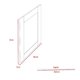 thumbnail image 5 of Mueble De Tocador + Espejo Rovere / Blanco, 5 of 8