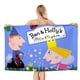 thumbnail image 1 of Ben y Holly Toalla de playa de secado rápido con diseño temático, regalo para mujeres y niñas, ideal para cumpleaños, fans, amantes de la música, uso en la playa o al aire libre, 78 × 160 cm, 1 of 6