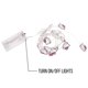 thumbnail image 4 of Guirnalda decorativa de luces plateadas con diseño de Buffalo Hello Kitty, 20 unidades, 4 of 7