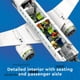 thumbnail image 3 of LEGO City Avión de Pasajeros Set 60367 Juguete, 3 of 3