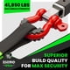 thumbnail image 3 of Shackles D-Ring Rhino USA, 41.850 libras, resistencia a la rotura, paquete de 2 unidades, 3 of 8