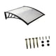 thumbnail image 1 of Toldo para puerta, toldo para ventana, resistente, práctico, moderno, fácil de usar, accesorios para toldo de puerta para porche residencial, puerta Largo por pared 120cm, 1 of 5