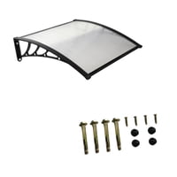 Magideal - Toldo Para Puerta, Toldo Para Ventana, Resistente, Práctico, Moderno, Fácil De Usar, Accesorios Para Toldo De Puerta Para Porche Residencial, Puerta Largo Por Pared 120Cm