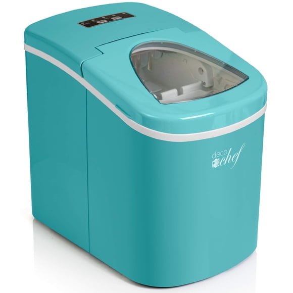 Máquina de hielo Deco Rapid, portátil, automática, eléctrica, 26 libras por día