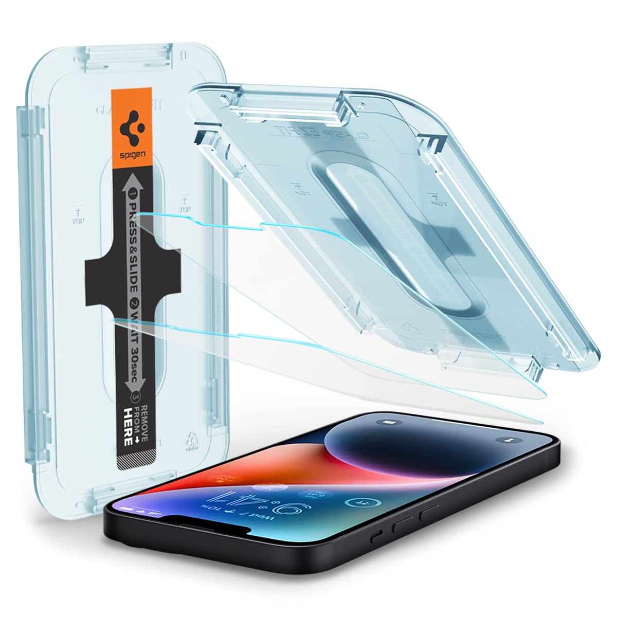 Protector De Pantalla Spigen De Cristal Templado Para Iphone 14 Plus/13 Pro Max