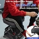 thumbnail image 2 of Taburete Rolling Shop FREKYROCK, altura regulable, 150 kg de capacidad, 2 of 9