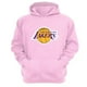 thumbnail image 1 of Polerón Canguro Lakers Rosa Talla S Unisex, 1 of 3