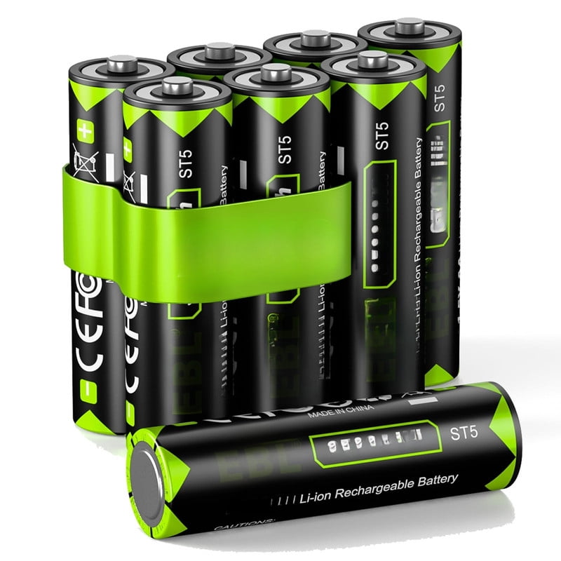 Genérico - Set 2 = 4 Pilas Aaa Recargable 2800mah Lau