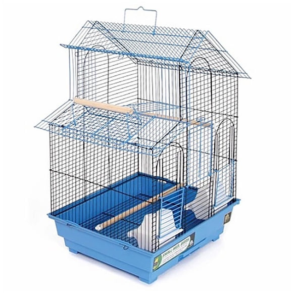 Bird Cage PH Prevue Hendryx House Style azul para periquitos