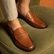 thumbnail image 4 of MOCASINES HOMBRE SUELA CUERO MOC ARG-5-77 marron claro 43, 4 of 5