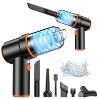 Aspirador Portátil Para Coche Kmm 9000Pa Con Air Duster 120W