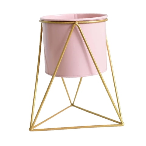 Ioensy - Soporte Para Plantas De Hierro, Soporte De Exhibición Artístico, Maceta Para Múltiples Plantas, Patios, Hogar