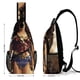 thumbnail image 2 of Mujer Maravilla Riñonera Bandolera con Estampado Integral para Hombres y Mujeres, Bolso Cruzado Gráfico de Tendencia, Mochila de Hombro Streetwear para Ciclismo y Deportes, Riñonera Versátil Casual, 2 of 6