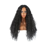 Ioensy - Peluca De Pelo Rizado Para Niñas Encantadora Peluca Africana Elegante Y Transpirable Para Citas Cosplay
