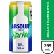 thumbnail image 1 of Vodka Sprite Absolut 5° Lata, 269 ml, 1 of 1