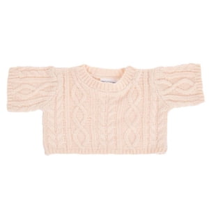 Sweater Build A Bear Blanco Invierno Para Peluche
