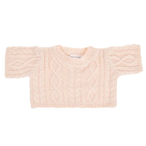 Sweater Build A Bear Blanco Invierno Para Peluche