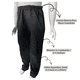 thumbnail image 2 of Pantalón Negro Huaso Niño Nortino Traje De Huaso Fiestas Patrias, 2 of 5