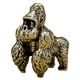 thumbnail image 1 of Escultura De Gorila En Miniatura, Adorno De Orangután De Metal Para Mesa De Casa De Casa De Té, 1 of 5