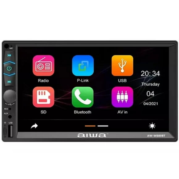 Radio Auto 2 Din Mirrorlink Touch 7'' W880bt