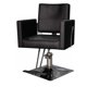 thumbnail image 2 of Sillón de Barbería Traditional Reclinable Negro, 2 of 2
