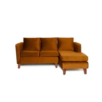 Barra Design - Seccional Mila Derecho Felpa Canela