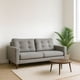 thumbnail image 1 of Sofa Napoles 3 C Tela Velvet Gris, 1 of 6