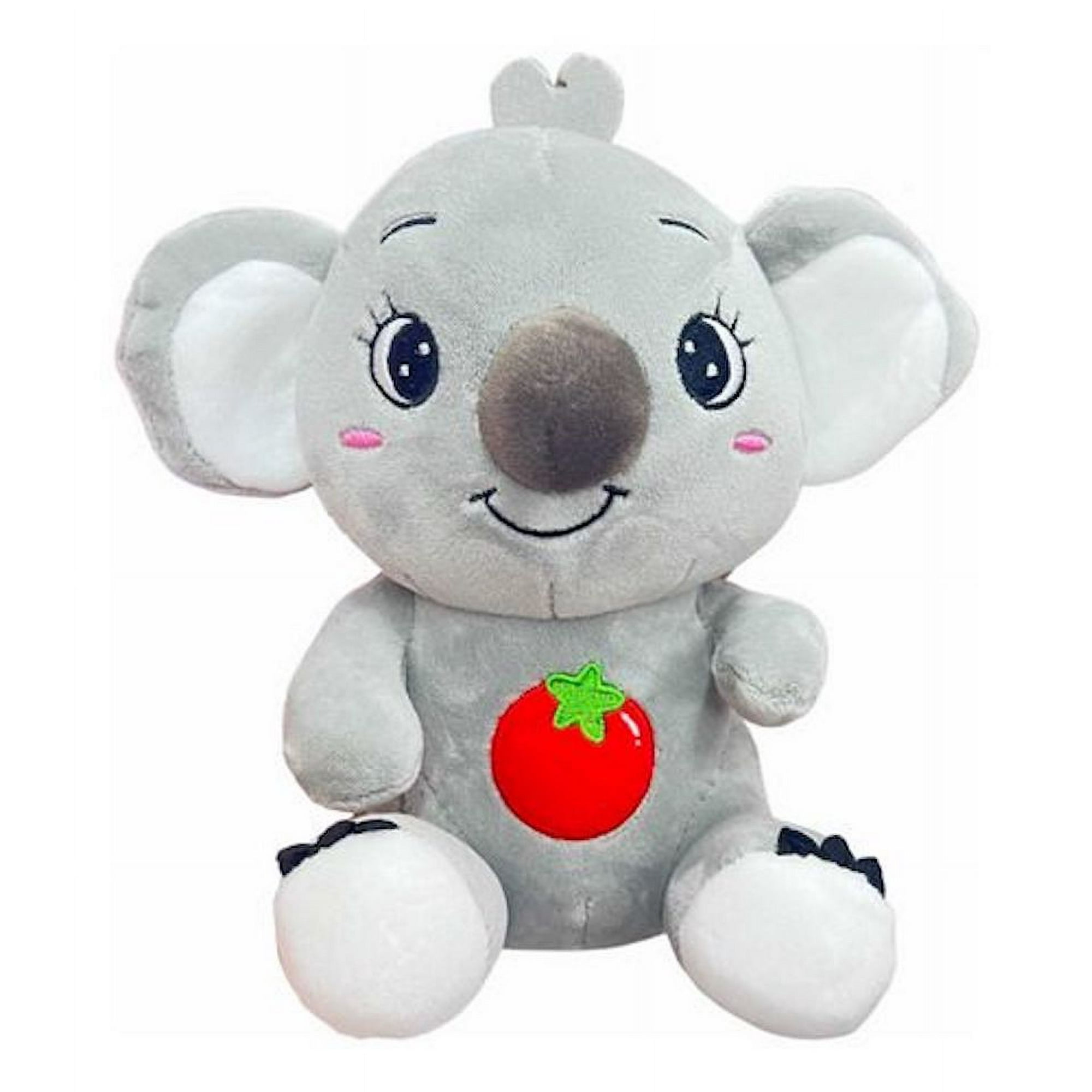 Peluche Koala Gris De 23 Cm – Animal Suave De Poliéster Para Niños +3 Años Y Adultos, Regalo Navidad Y Cumpleaños