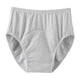 thumbnail image 5 of Pañales de tela para adultos, ropa interior protectora para la incontinencia, bragas de algodón reutilizables para mujeres, hombres y personas mayores Gris XXL, 5 of 5