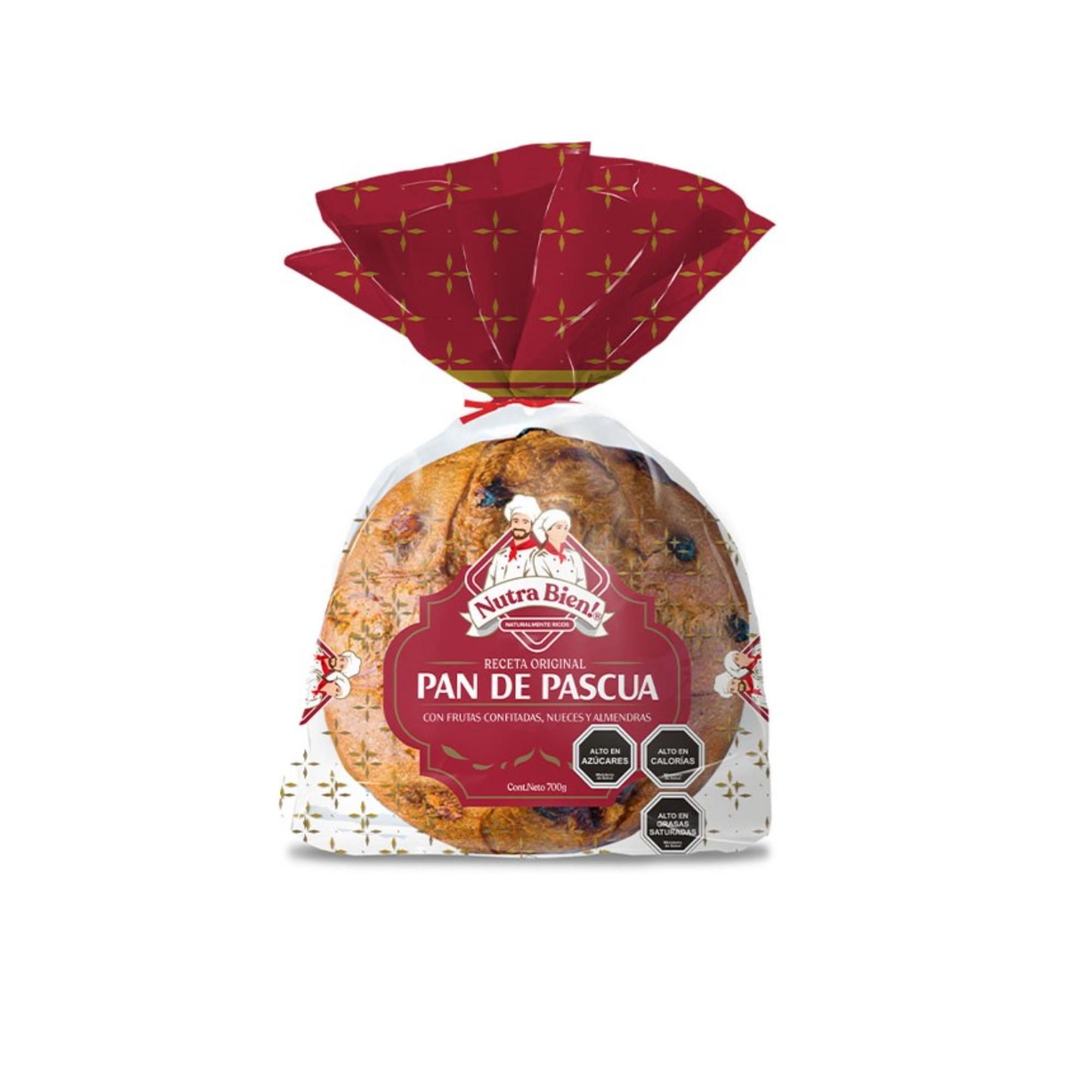 Pan De Pascua Con Frutas Confitadas 700 g Nutra Bien