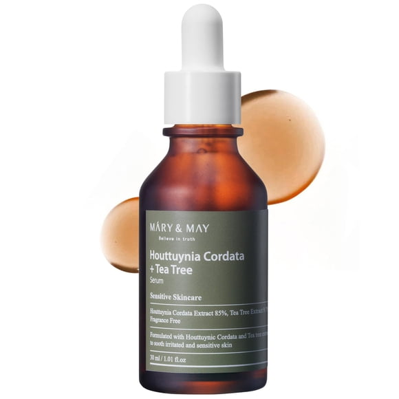 Suero Mary&May Houttuynia Cordata + Árbol de Té 30 ml para Limpieza de Poros