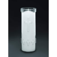 Emkay Candles - Vela Sanctuary Emkay Para 7 Días En Recipiente De Plástico (24 Unidades)