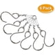 thumbnail image 2 of Clip de gancho giratorio, adecuado para colgar campanillas de viento, campanillas de viento, enrollador de cristal, suministros para fiestas, 6 paquetes, $ 6 paquetes, Clips de gancho giratorios, Gan, 2 of 6