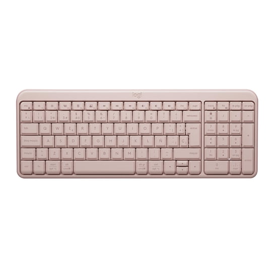 Teclado Logitech K250 Bluetooth Compacto Rosado