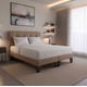 thumbnail image 4 of Cama Dos Plazas con Colchon + Pack de Almohadas Tapizado en Lino Beige, 4 of 6