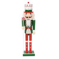 Magideal - Figura Decorativa De Adorno De Cascanueces De Navidad, De Cascanueces De Madera Para El Hogar , D D