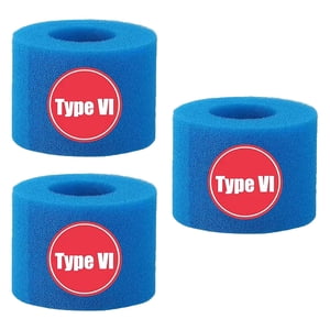Ioensy - 3 Cartuchos De Filtro Para Piscina, Espuma Limpiadora De Piscina De Larga Duración Para Tipo V1