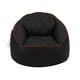 thumbnail image 1 of Puff Pera Gamer Negro Tela Oxford 600D 92X92X64 Cm., 1 of 3