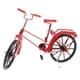 thumbnail image 5 of 1:10 Vintage Diecast Bike Modelo Artesanía Bicicleta Decorativa Juguete - Rojo, 5 of 5